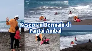 Pantai Ambal 2024, Keseruan Githa bermain