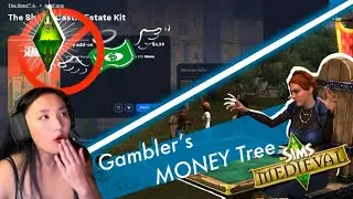 #4k Generation Challenge in the Sims Medieval! - 16 Gambler's Money Tree