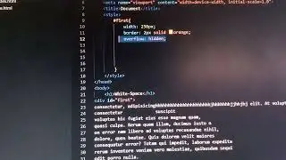 Use of {Text-OVERFLOW} in CSS.