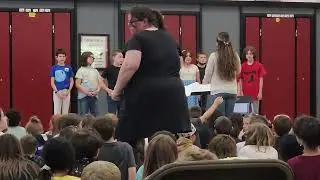 Felicity 3rd grade choir performance.