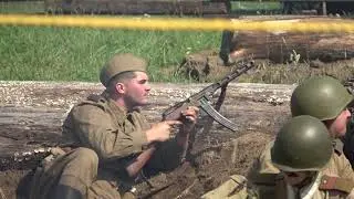 Russian vs German at Military History Weekend in Dellwood Park September 10 2023