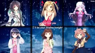 Nightcore - Cold Water/Let Me Love You (Mashup) (Switching Vocals) - (Lyrics)