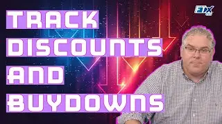 Track Item Margins for REIMBURSABLE Discounts & Buydowns