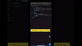 Important tag used in HTML 