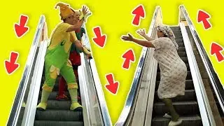 Fozi Mozi Russian | Фоци-Моци и Тутти - Эскалаторы