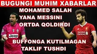 MESSI YANA IKKINCHI ORINDA / BUFFONGA KUTILMAGAN TAKLIF