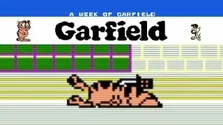 A Week of Garfield (Famicom) Levels 1-4 - MiSTer FPGA NES Core