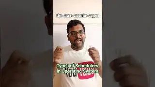 Types of Schedulers in Operating System || OS Interview Questions || Operating System