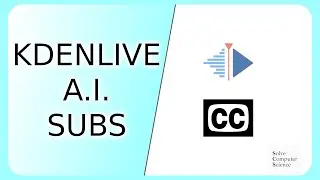 Kdenlive A. I.  speech recognition subtitles