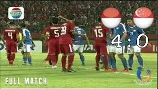 BEST MATCH AFF CUP 2018 U19 INDONESIA VS SINGAPURA (4 : 0) TADI MALAM