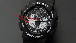 Sinhronizacija (korekcija kazaljke minuta) digitalnog i analognog vremena na G SHOCK satovima