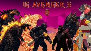 IG Avengers  vs Kaijus Epic Battle  8 | Kaiju Universe
