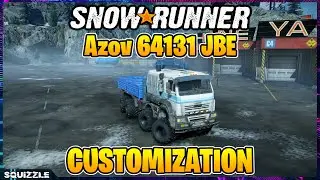 SnowRunner: Azov 64131 JBE Customization (Console Mods)