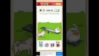Level 353 The cat wants to fly once again #braintest #flyingcat