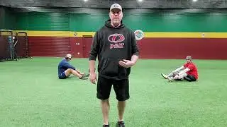 Hip 2 Shoulder drill with Rice pitcher Matthew Linskey and St. Louis Cardinal pitcher Tyler Statler.