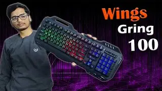 Wings Grind 100 Gaming keyboard Unboxing and Review | Under 1000