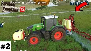Spreading Fertilizer in All Farms in Farming Simulator 23, Fs 23 Gameplay #farming #stocks #growth