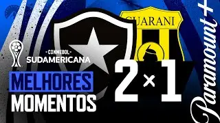 BOTAFOGO 2 x 1 GUARANÍ - MELHORES MOMENTOS | CONMEBOL SUDAMERICANA 2023