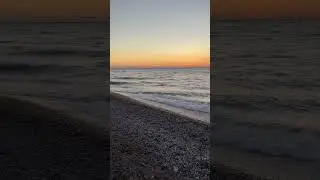 Звук моря | Закат и шум воды 