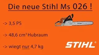Kettensägenwerbung Stihl / Chainsaw Advertisement