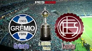 PES 2018 - Grêmio x Lanús | CONMEBOL Libertadores - FINAL | Gameplay. PS4