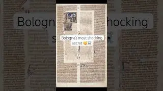 Bologna’s most shocking secret?! 🇮🇹 