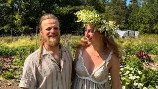 Veel koken en last minute midsommar jurk!  | Weekvlog #58 Slowliving in Zweden
