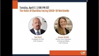 The Voice of Charities Facing COVID 19 Worldwide: Volume 1
