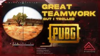 NICE TEAMWORK, BUT I TROLLED