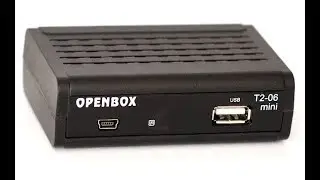 Эфирный Т2 приёмник OPENBOX T2-06 mini: обзор и настройка