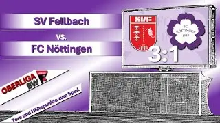 Oberliga Baden-Württemberg: SV Fellbach - FCN 3 : 1 (1:0)