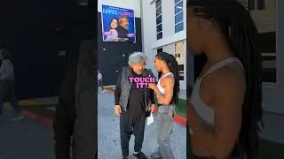 Can I touch it? #georgelopez #lopezvslopez #streetinterview #funny #comedy #interview