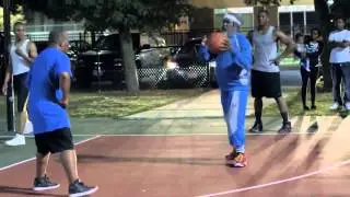 Игроки NBA играют в баскетбол под видами стариков Часть 3