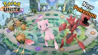 POKEMON UNITE NEW POKEMON MEW BATTLE PASS AND MAP REACTION
