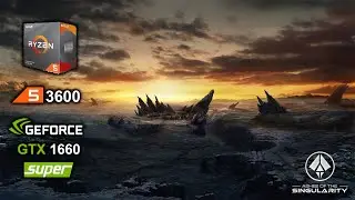 Ashes Of The Singularity Ryzen 3600 + GTX 1660 Super best settings benchmark