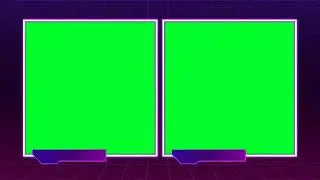 Neon split screen effect green screen #sam green screen  #green screen