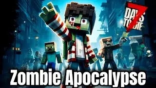 I Survived 7 Days In An @MrBeast Abandoned City Zombie Apocalypse!