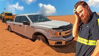 This Sand Is Getting Ridiculous! (Buried Ford F-150)