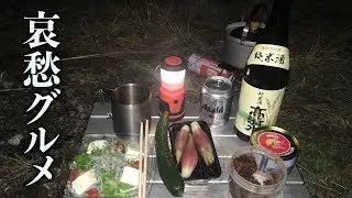 The most frugal dinner in solo camping(Shinji Wajima from NINGEN ISU)