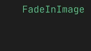 FLUTTER Fade in images with a placeholder | FadeInImage