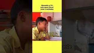 Ela quer farrear mas a mãe não quer ficar com o filho dela pra ela ir.
