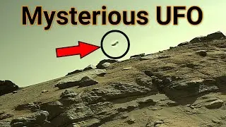 A Humanoid Mysterious UFO Seen In The Sky A Day After Ingenuity's 12th Flight On Mars