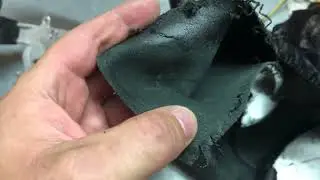 Установка мультируля на Mitsubishi Lancer 10. Замена кожаной оплетки руля.