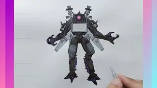 How to draw Tri Titan