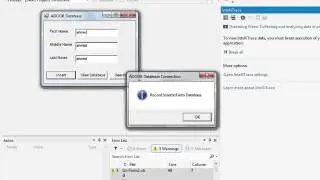 Insert,Update,Delete,Search,ListView using ADODB in VB net