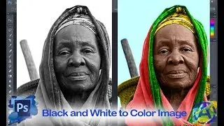 How to change black and white into color photo in photoshop cc 2017