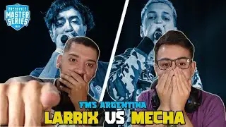 REACCIÓN A LARRIX vs MECHA en FMS ARGENTINA | ¡EL CLÁSICO CORDOBÉS! | CBADOS RAP