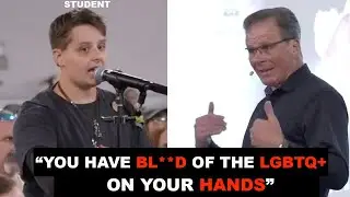 LGBTQ+ Activist  Ask TOUGH Question:  EPIC Response! (Q&A)