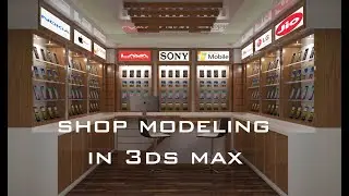 shop modeling in 3ds max  How To modeling a Mobile Shop in 3ds max