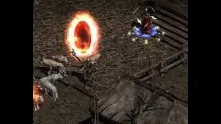 Project Diablo 2: Season 9 163FCR Fire Druid Map & Gear Progression Showcase Day16 | T1 Sewers